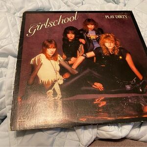 Girlschool 'Play Dirty' Vinyl Record